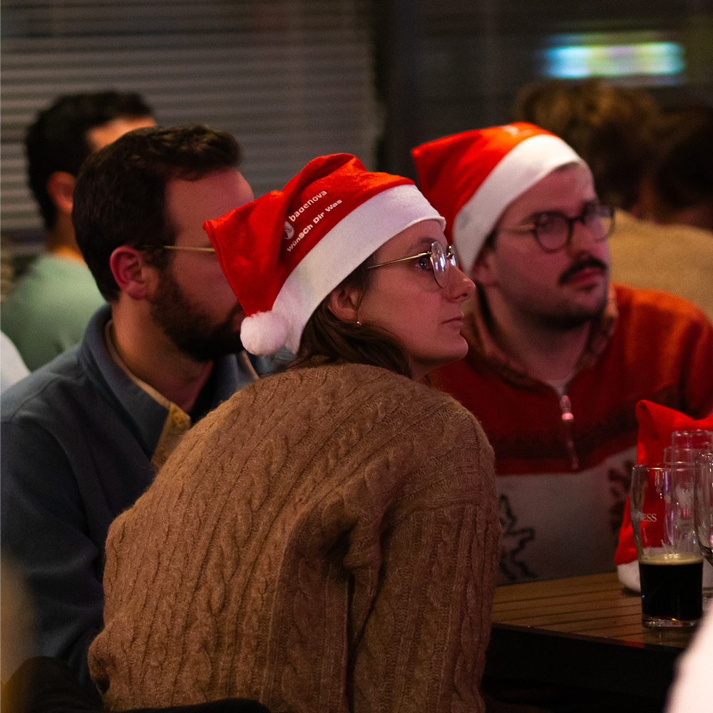 People at the Wasted Wisdom Quiz Nights in Brussels